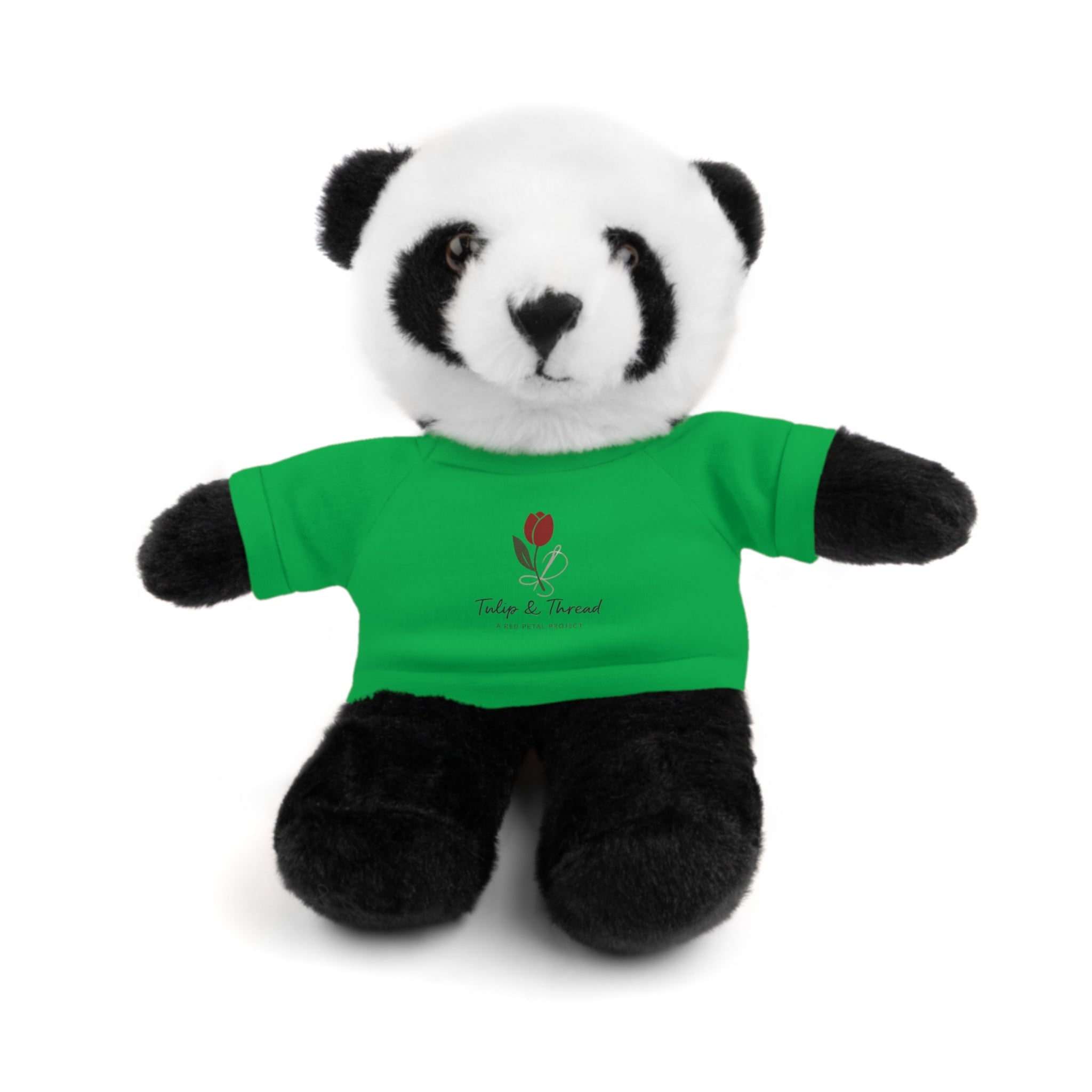 Tulip & Thread Adorable Stuffed Animal with Custom Tee - Perfect Gift for Kids, Birthdays, Holidays, Baby Showers, Plush Toy