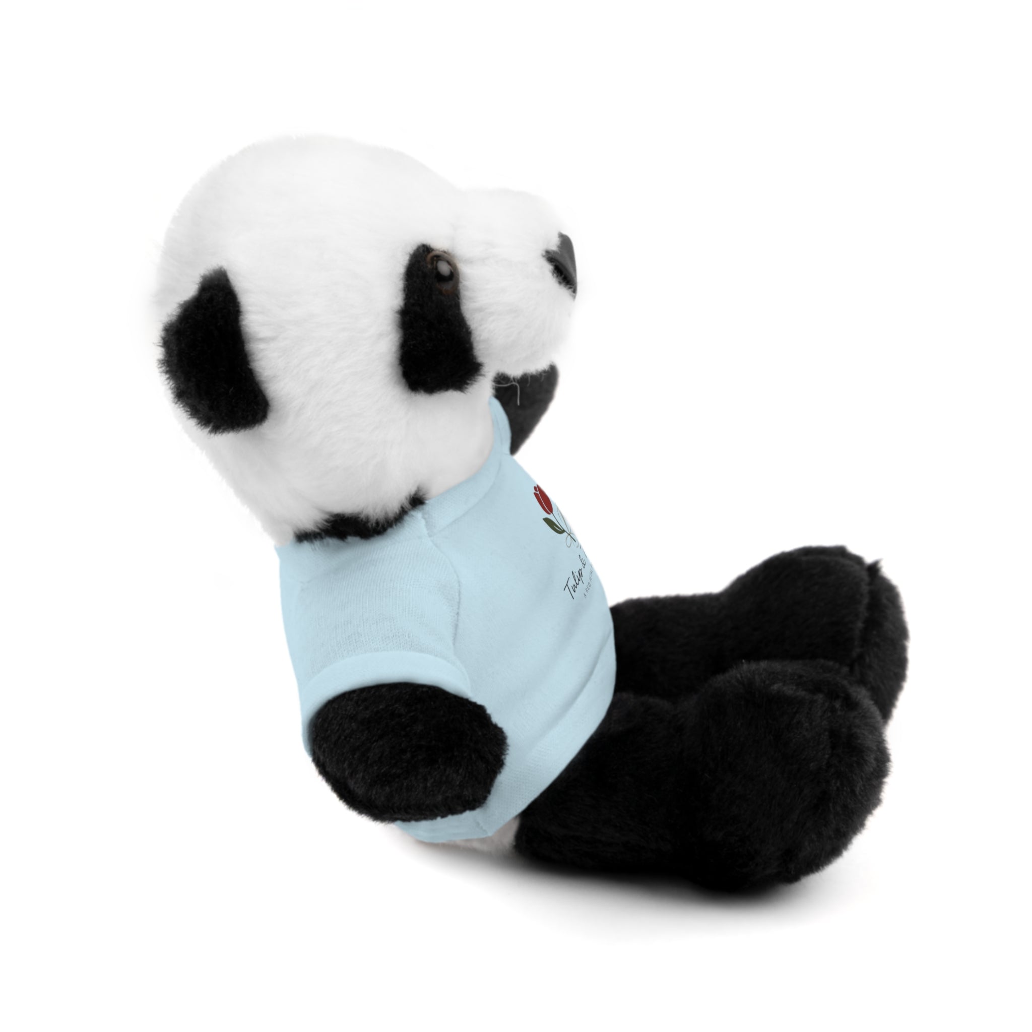 Tulip & Thread Adorable Stuffed Animal with Custom Tee - Perfect Gift for Kids, Birthdays, Holidays, Baby Showers, Plush Toy