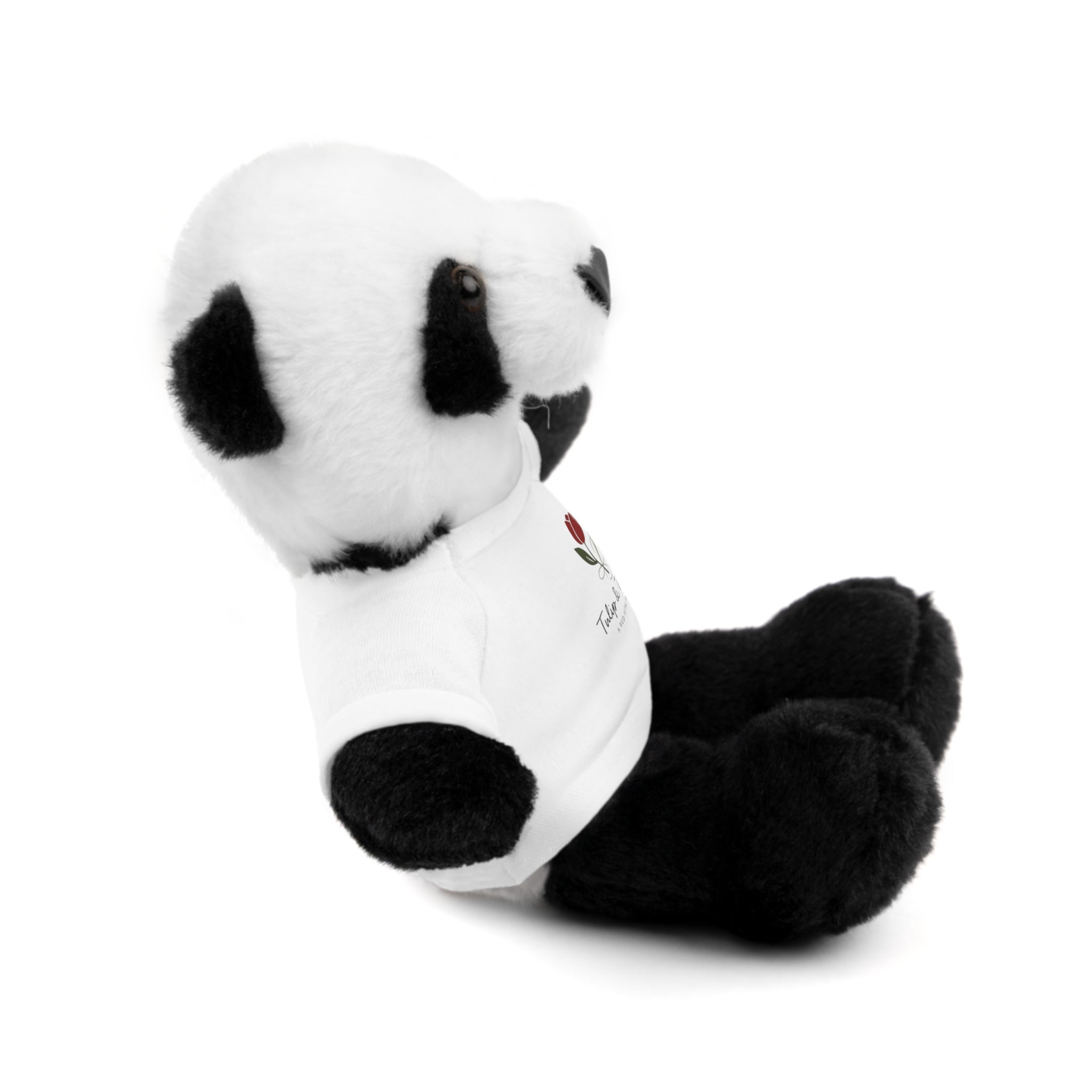 Tulip & Thread Adorable Stuffed Animal with Custom Tee - Perfect Gift for Kids, Birthdays, Holidays, Baby Showers, Plush Toy