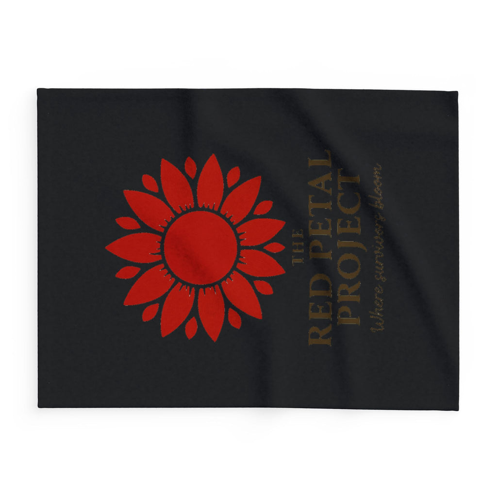 Red Petal Project Cozy Arctic Fleece Blanket for Warmth & Comfort | Ideal Gift for Holidays, Home Decor, Relaxation, Snuggling