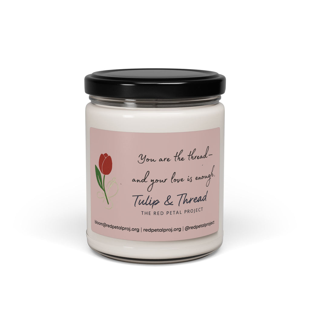 Tulip & Thread Scented Soy Candle, 9oz