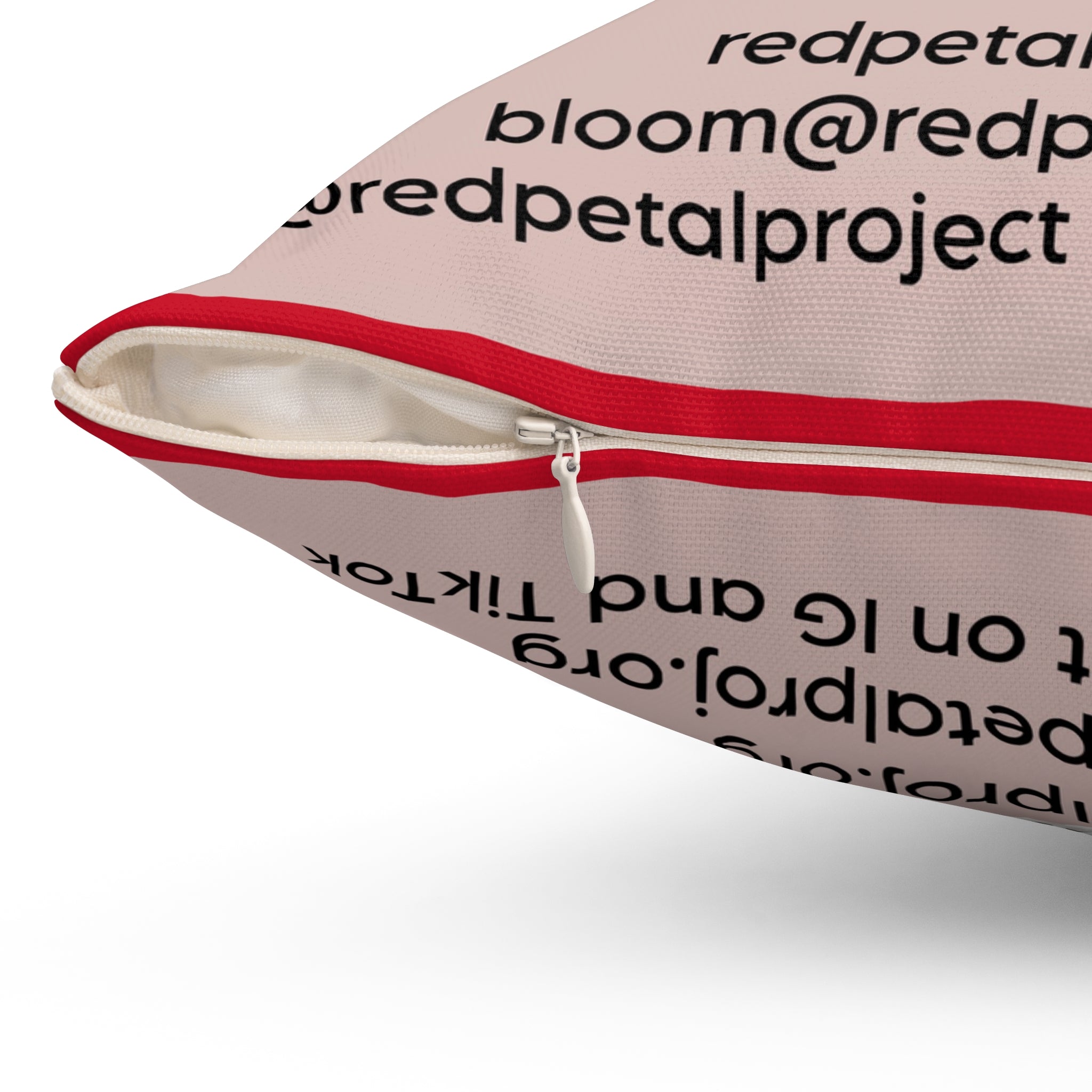 Chic Tulip & Thread Pillow for Home Decor, Tulip Design Cushion, Gift for Flower Lovers, Spring Decor, Cozy Living Room Accent