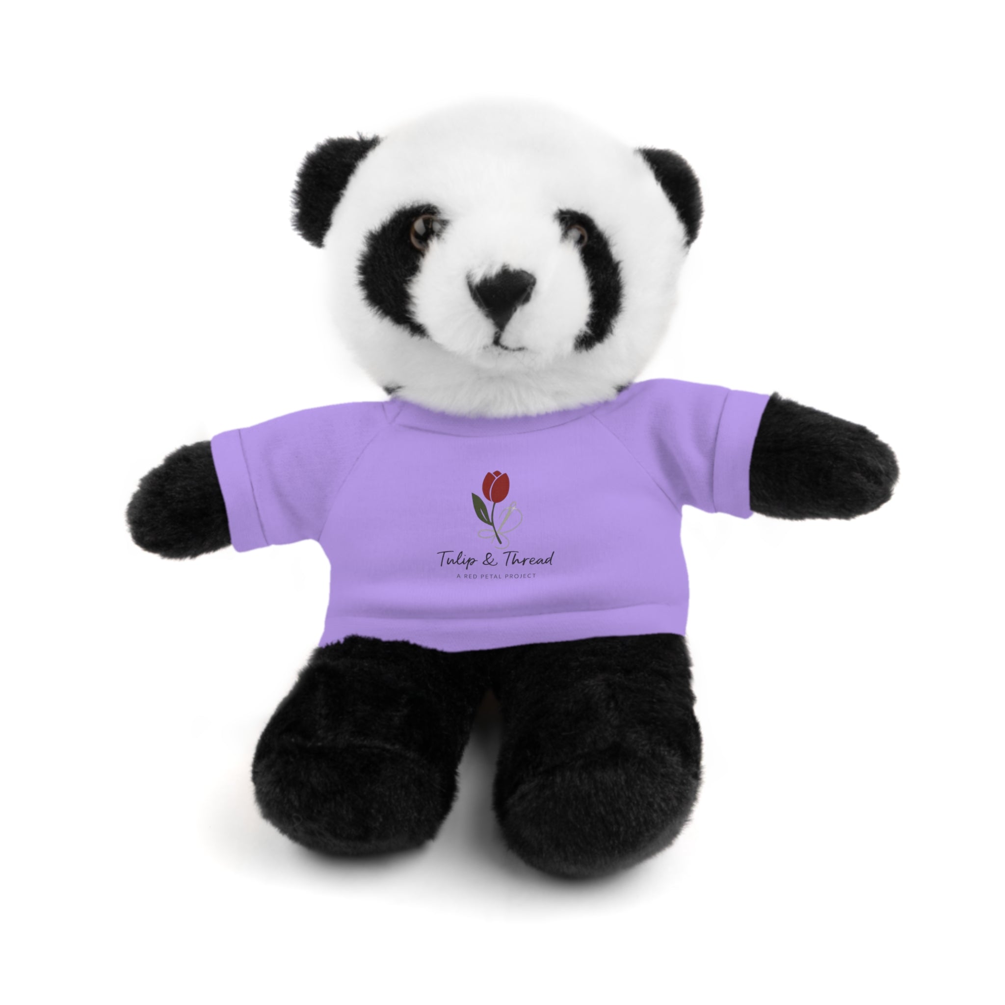 Tulip & Thread Adorable Stuffed Animal with Custom Tee - Perfect Gift for Kids, Birthdays, Holidays, Baby Showers, Plush Toy