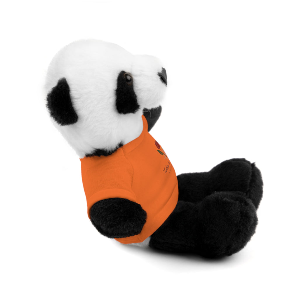 Tulip & Thread Adorable Stuffed Animal with Custom Tee - Perfect Gift for Kids, Birthdays, Holidays, Baby Showers, Plush Toy